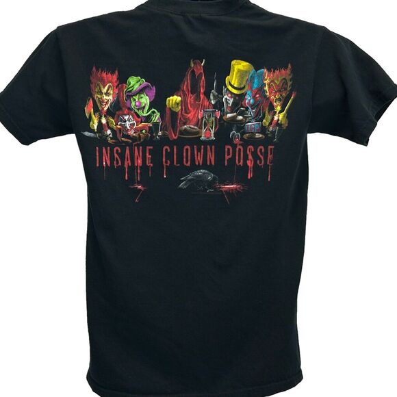 Insane Clown Posse T Shirt Mens Small ICP Your Last Supper Juggalo 2010 Black - Picture 3 of 9